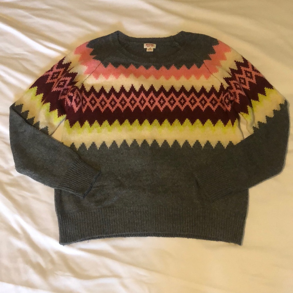 Knit sweater